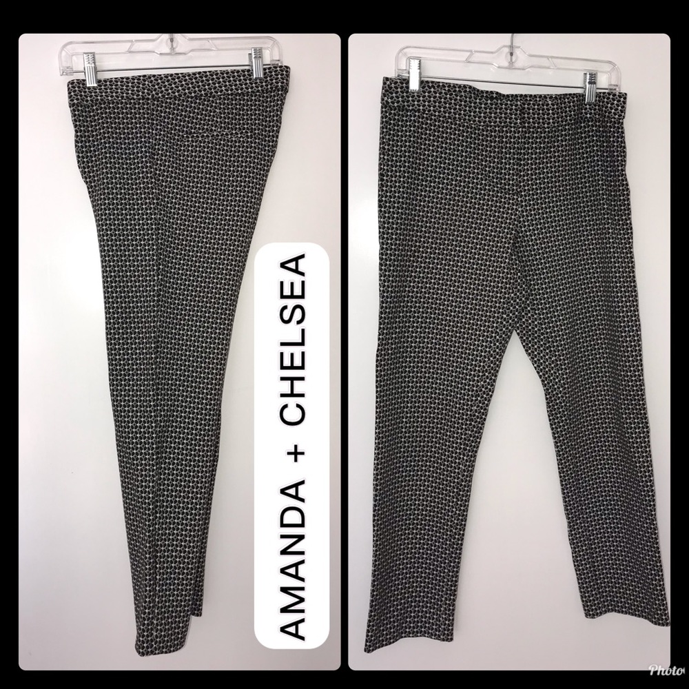 Amanda + Chelsea Patterned Slacks - Picture 3 of 15